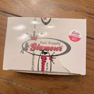 Nail Supply Glamour Glitter Acrylic Powder (BRAND NEW)